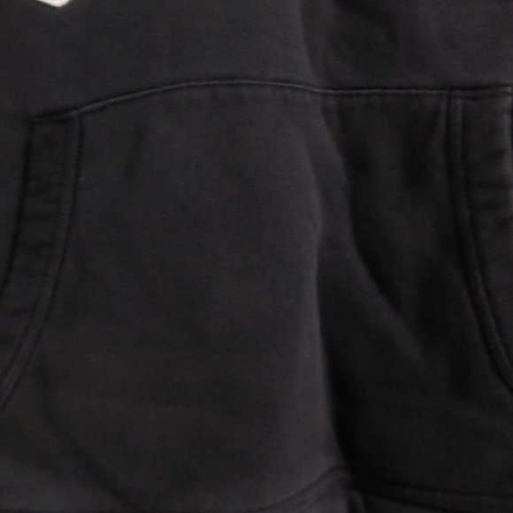 GAP KIDS, black hooded sweatshirt, kangaroo pockets, size small, GUC - Picture 9 of 11